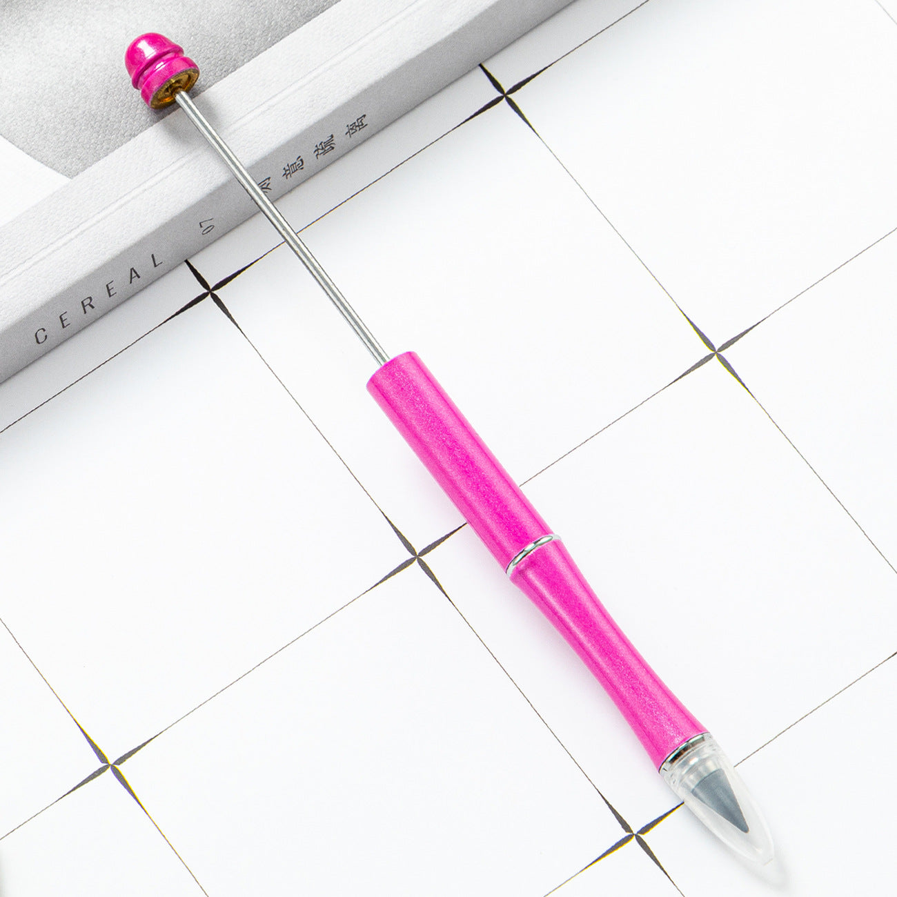 Wholesale Metal DIY Beadable Eternity Pencil Without Eraser